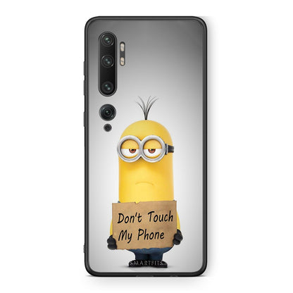 4 - Xiaomi Mi Note 10 Pro Minion Text case, cover, bumper