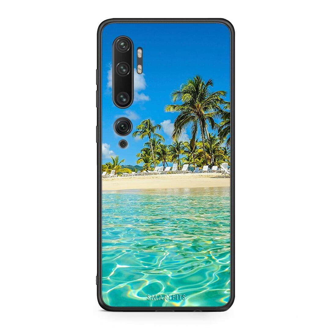 Xiaomi Mi Note 10 / 10 Pro Tropical Vibes Θήκη από τη Smartfits με σχέδιο στο πίσω μέρος και μαύρο περίβλημα | Smartphone case with colorful back and black bezels by Smartfits