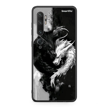 Xiaomi Mi Note 10 / 10 Pro Yin Yang Θήκη από τη Smartfits με σχέδιο στο πίσω μέρος και μαύρο περίβλημα | Smartphone case with colorful back and black bezels by Smartfits