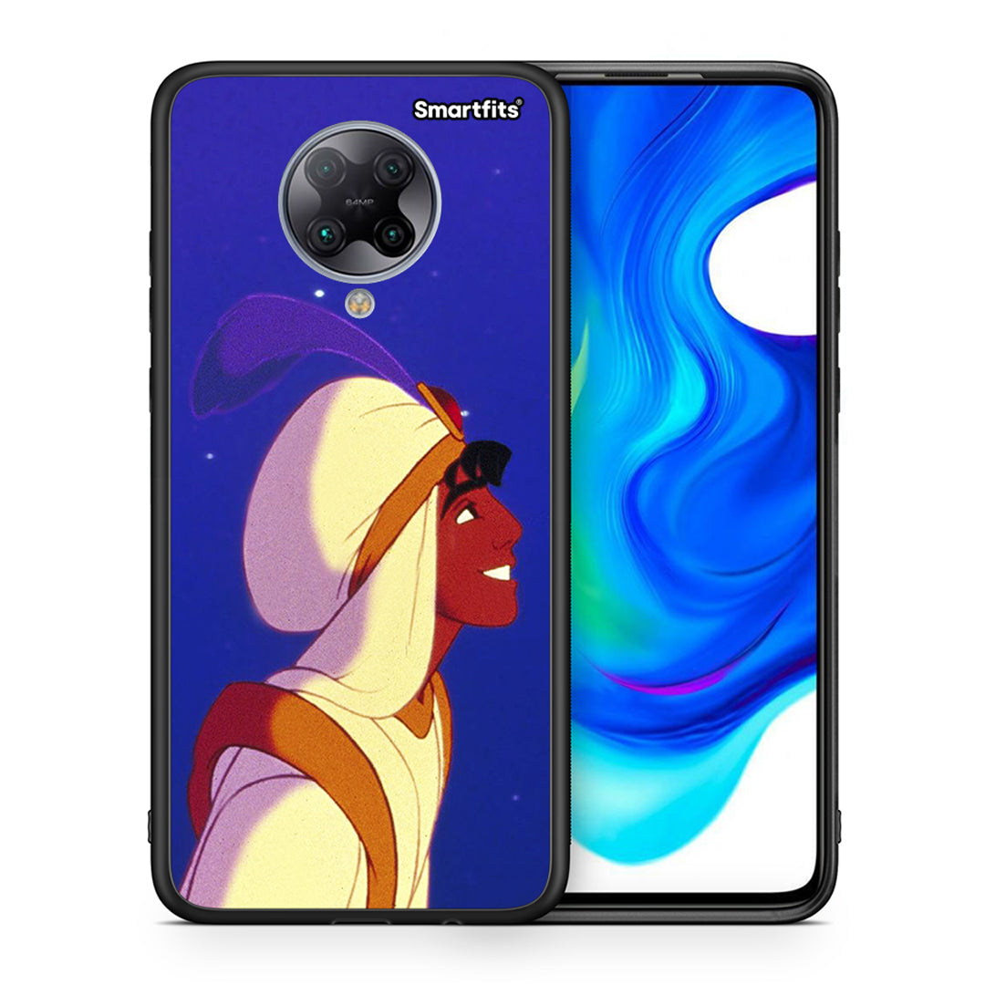 Θήκη Xiaomi Poco F2 Pro Alladin And Jasmine Love 1 από τη Smartfits με σχέδιο στο πίσω μέρος και μαύρο περίβλημα | Xiaomi Poco F2 Pro Alladin And Jasmine Love 1 case with colorful back and black bezels