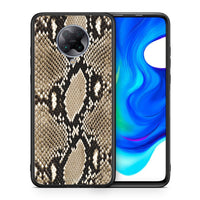 Thumbnail for Θήκη Xiaomi Poco F2 Pro Fashion Snake Animal από τη Smartfits με σχέδιο στο πίσω μέρος και μαύρο περίβλημα | Xiaomi Poco F2 Pro Fashion Snake Animal case with colorful back and black bezels
