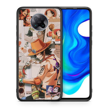 Θήκη Xiaomi Poco F2 Pro Anime Collage από τη Smartfits με σχέδιο στο πίσω μέρος και μαύρο περίβλημα | Xiaomi Poco F2 Pro Anime Collage case with colorful back and black bezels
