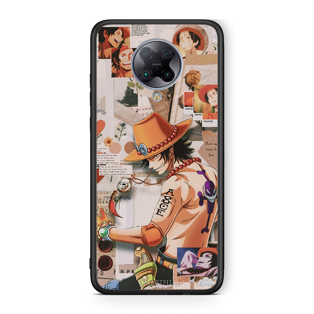 Xiaomi Poco F2 Pro Anime Collage θήκη από τη Smartfits με σχέδιο στο πίσω μέρος και μαύρο περίβλημα | Smartphone case with colorful back and black bezels by Smartfits