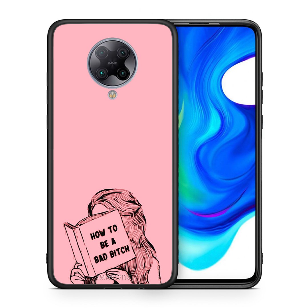 Θήκη Xiaomi Poco F2 Pro Bad Bitch από τη Smartfits με σχέδιο στο πίσω μέρος και μαύρο περίβλημα | Xiaomi Poco F2 Pro Bad Bitch case with colorful back and black bezels