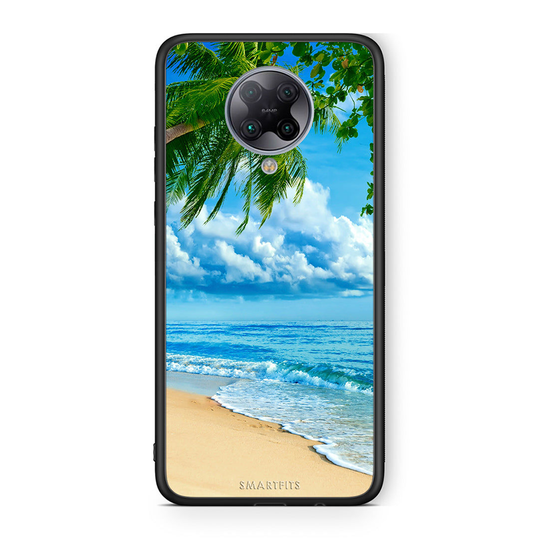 Xiaomi Poco F2 Pro Beautiful Beach θήκη από τη Smartfits με σχέδιο στο πίσω μέρος και μαύρο περίβλημα | Smartphone case with colorful back and black bezels by Smartfits