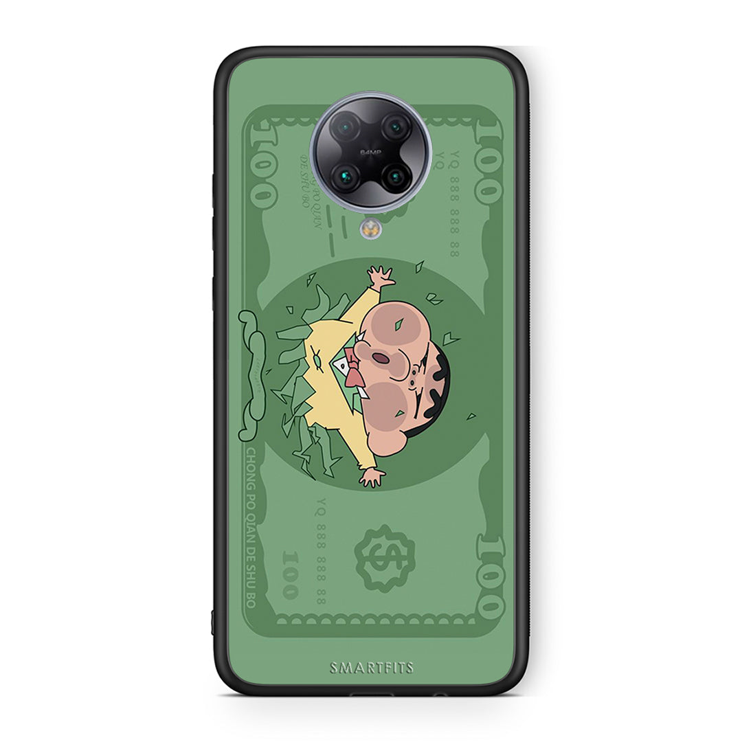 Xiaomi Poco F2 Pro Big Money Θήκη Αγίου Βαλεντίνου από τη Smartfits με σχέδιο στο πίσω μέρος και μαύρο περίβλημα | Smartphone case with colorful back and black bezels by Smartfits