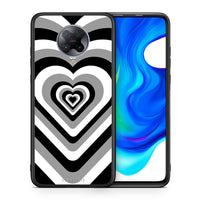 Thumbnail for Θήκη Xiaomi Poco F2 Pro Black Hearts από τη Smartfits με σχέδιο στο πίσω μέρος και μαύρο περίβλημα | Xiaomi Poco F2 Pro Black Hearts case with colorful back and black bezels