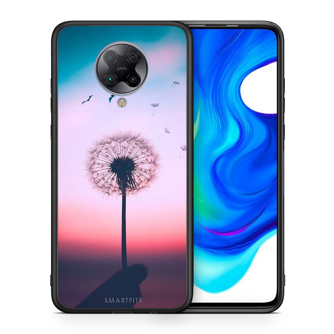 Θήκη Xiaomi Poco F2 Pro Wish Boho από τη Smartfits με σχέδιο στο πίσω μέρος και μαύρο περίβλημα | Xiaomi Poco F2 Pro Wish Boho case with colorful back and black bezels
