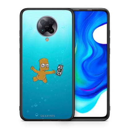 Θήκη Xiaomi Poco F2 Pro Chasing Money από τη Smartfits με σχέδιο στο πίσω μέρος και μαύρο περίβλημα | Xiaomi Poco F2 Pro Chasing Money case with colorful back and black bezels