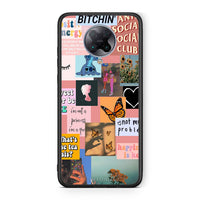 Thumbnail for Xiaomi Poco F2 Pro Collage Bitchin Θήκη Αγίου Βαλεντίνου από τη Smartfits με σχέδιο στο πίσω μέρος και μαύρο περίβλημα | Smartphone case with colorful back and black bezels by Smartfits