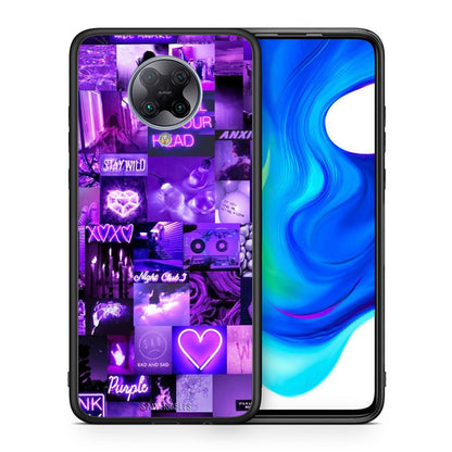 Θήκη Αγίου Βαλεντίνου Xiaomi Poco F2 Pro Collage Stay Wild από τη Smartfits με σχέδιο στο πίσω μέρος και μαύρο περίβλημα | Xiaomi Poco F2 Pro Collage Stay Wild case with colorful back and black bezels