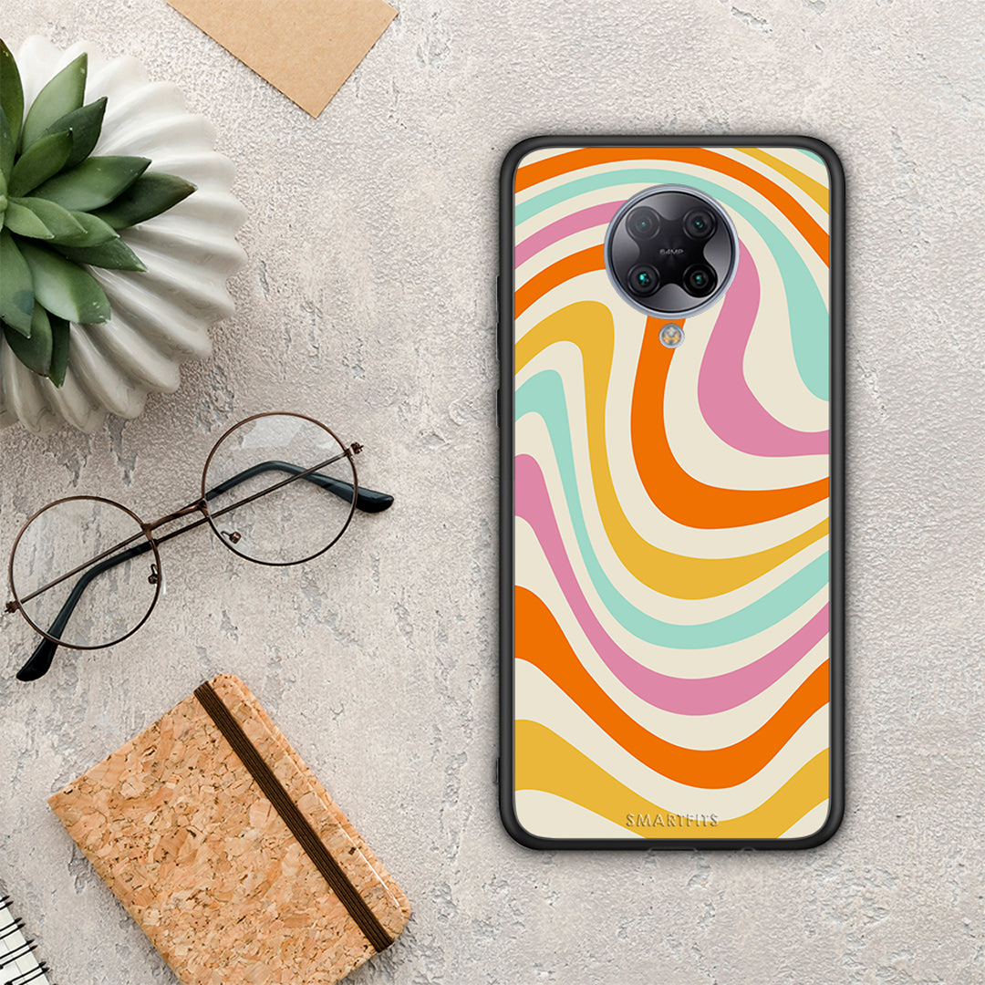 Colourful Waves - Xiaomi Poco F2 Pro θήκη