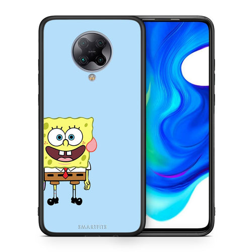 Θήκη Xiaomi Poco F2 Pro Friends Bob από τη Smartfits με σχέδιο στο πίσω μέρος και μαύρο περίβλημα | Xiaomi Poco F2 Pro Friends Bob case with colorful back and black bezels