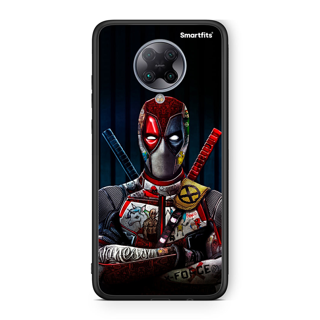 Xiaomi Poco F2 Pro Funny Guy θήκη από τη Smartfits με σχέδιο στο πίσω μέρος και μαύρο περίβλημα | Smartphone case with colorful back and black bezels by Smartfits