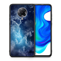 Thumbnail for Θήκη Xiaomi Poco F2 Pro Blue Sky Galaxy από τη Smartfits με σχέδιο στο πίσω μέρος και μαύρο περίβλημα | Xiaomi Poco F2 Pro Blue Sky Galaxy case with colorful back and black bezels