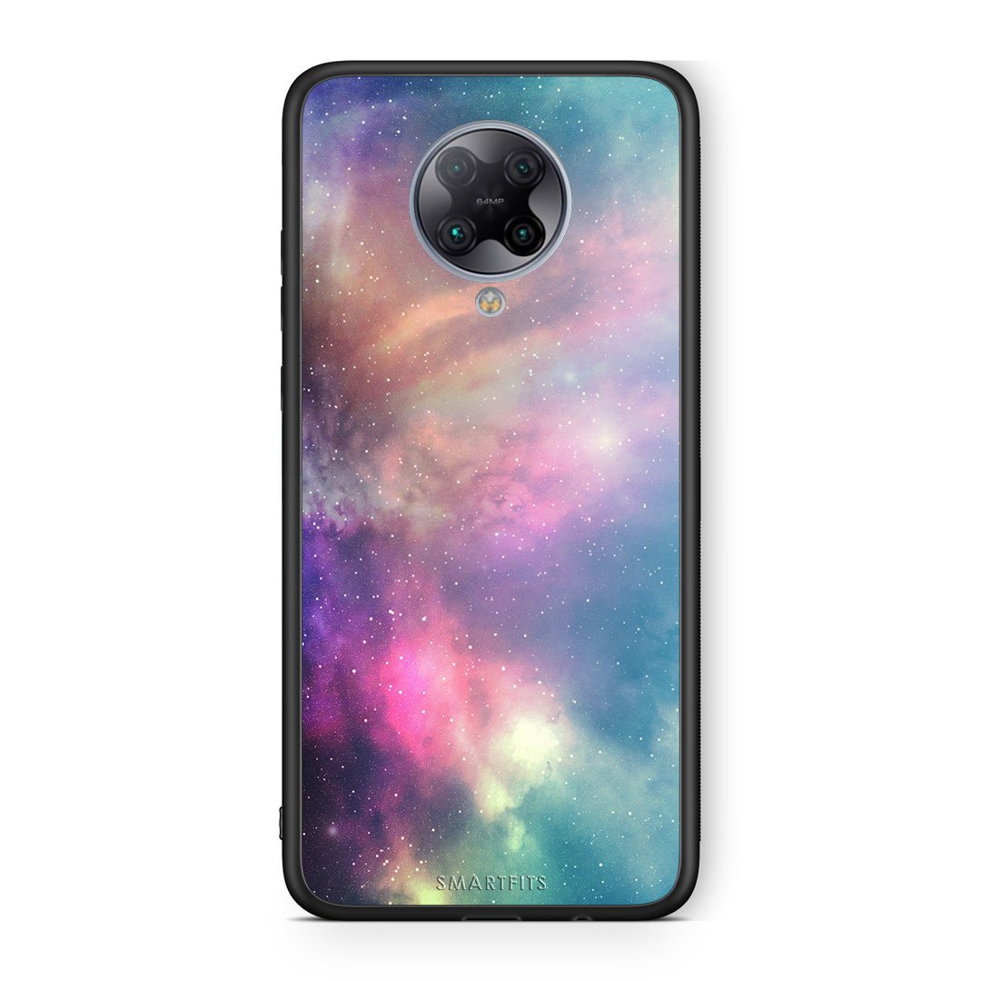 105 - Xiaomi Poco F2 Pro  Rainbow Galaxy case, cover, bumper