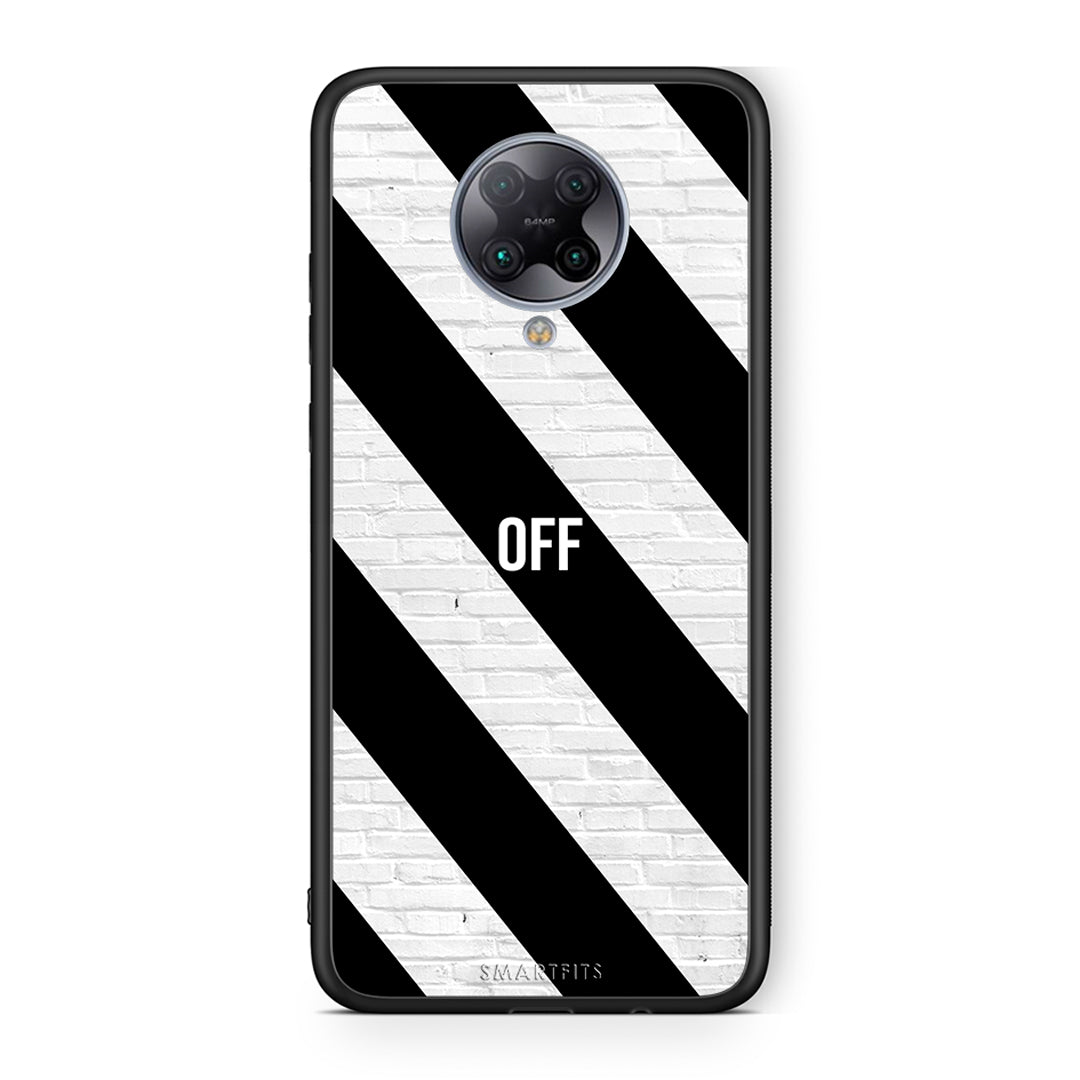 Xiaomi Poco F2 Pro Get Off θήκη από τη Smartfits με σχέδιο στο πίσω μέρος και μαύρο περίβλημα | Smartphone case with colorful back and black bezels by Smartfits