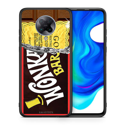 Θήκη Xiaomi Poco F2 Pro Golden Ticket από τη Smartfits με σχέδιο στο πίσω μέρος και μαύρο περίβλημα | Xiaomi Poco F2 Pro Golden Ticket case with colorful back and black bezels