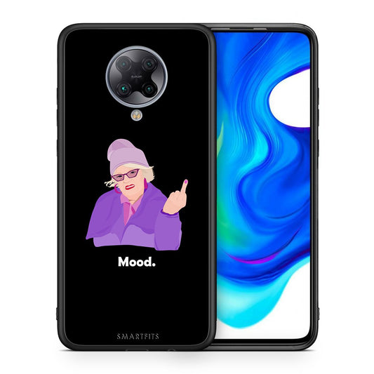 Θήκη Xiaomi Poco F2 Pro Grandma Mood Black από τη Smartfits με σχέδιο στο πίσω μέρος και μαύρο περίβλημα | Xiaomi Poco F2 Pro Grandma Mood Black case with colorful back and black bezels
