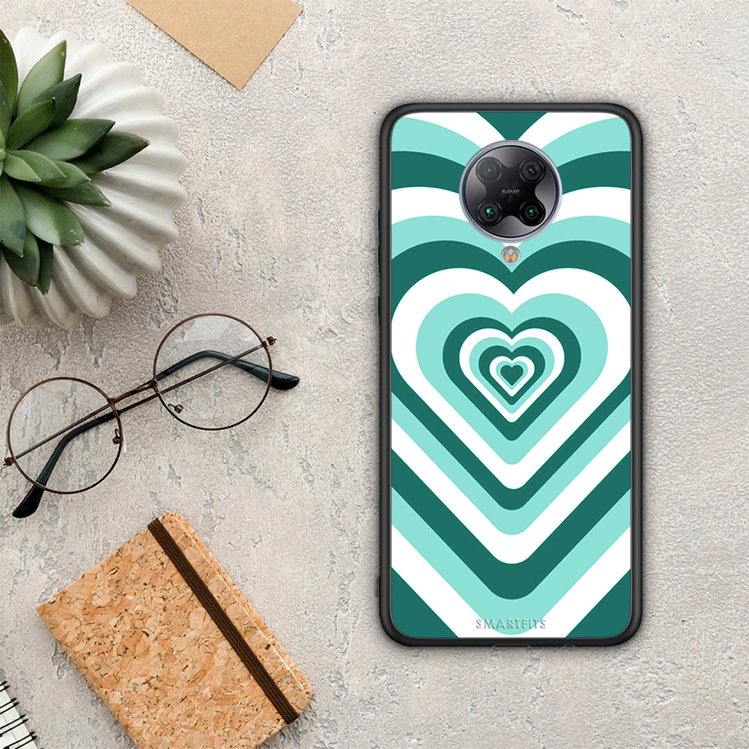 Green Hearts - Xiaomi Poco F2 Pro θήκη