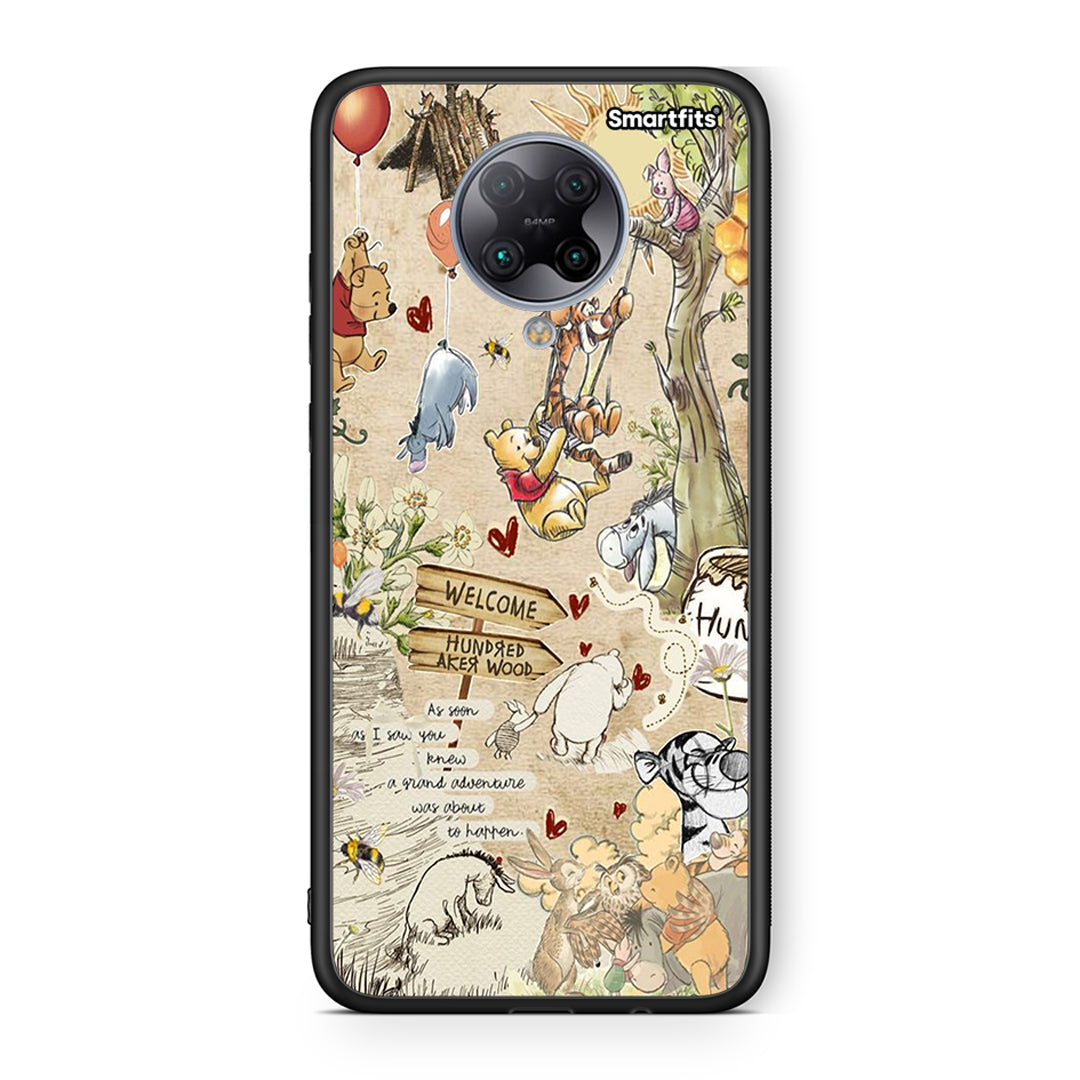 Xiaomi Poco F2 Pro Happy Friends θήκη από τη Smartfits με σχέδιο στο πίσω μέρος και μαύρο περίβλημα | Smartphone case with colorful back and black bezels by Smartfits