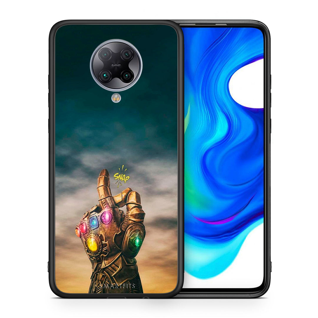 Θήκη Xiaomi Poco F2 Pro Infinity Snap από τη Smartfits με σχέδιο στο πίσω μέρος και μαύρο περίβλημα | Xiaomi Poco F2 Pro Infinity Snap case with colorful back and black bezels