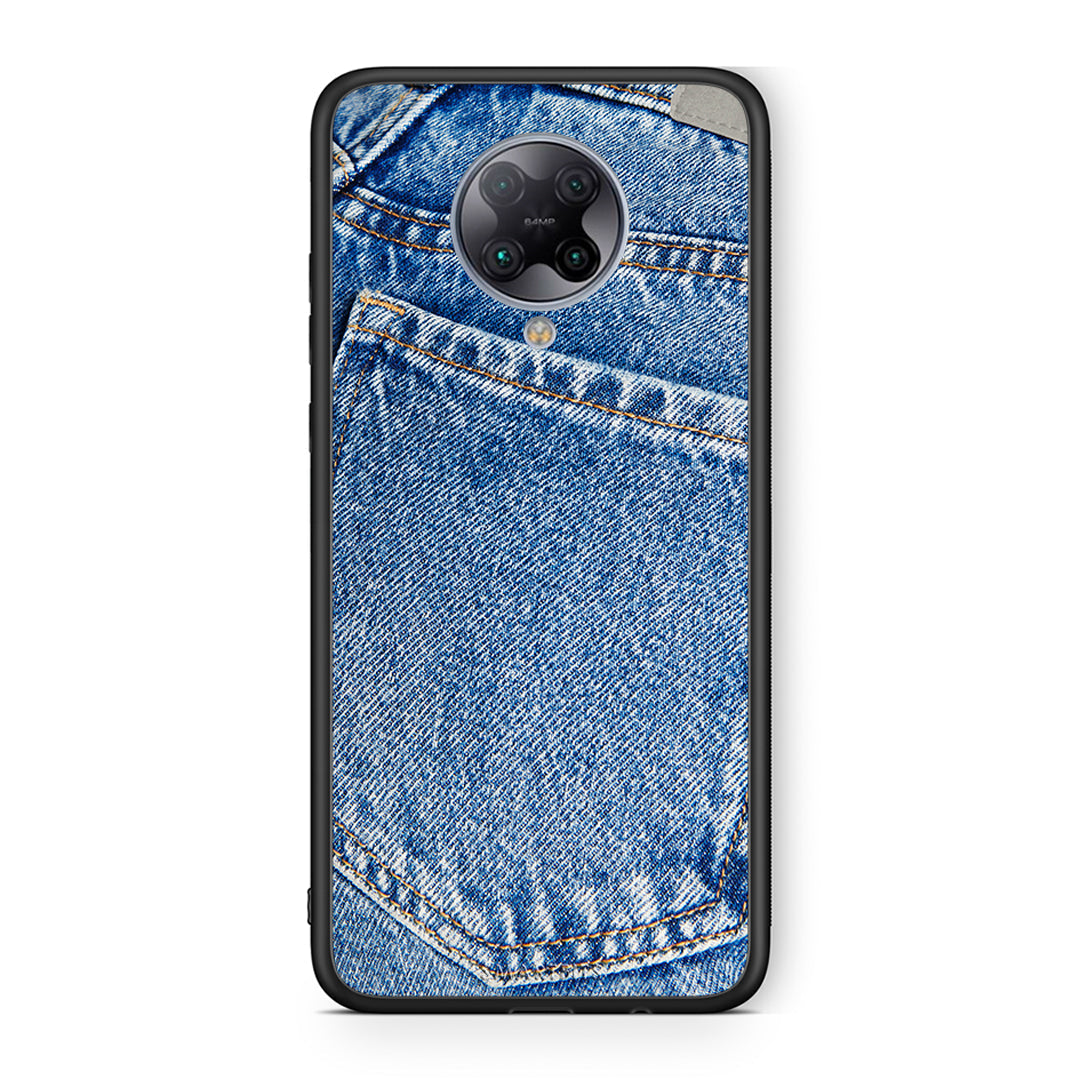 Xiaomi Poco F2 Pro Jeans Pocket θήκη από τη Smartfits με σχέδιο στο πίσω μέρος και μαύρο περίβλημα | Smartphone case with colorful back and black bezels by Smartfits