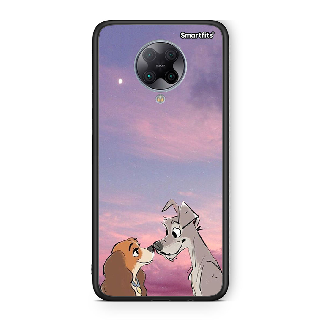 Xiaomi Poco F2 Pro Lady And Tramp θήκη από τη Smartfits με σχέδιο στο πίσω μέρος και μαύρο περίβλημα | Smartphone case with colorful back and black bezels by Smartfits