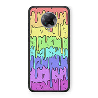 Thumbnail for Xiaomi Poco F2 Pro Melting Rainbow θήκη από τη Smartfits με σχέδιο στο πίσω μέρος και μαύρο περίβλημα | Smartphone case with colorful back and black bezels by Smartfits