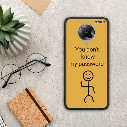 My Password - Xiaomi Poco F2 Pro θήκη