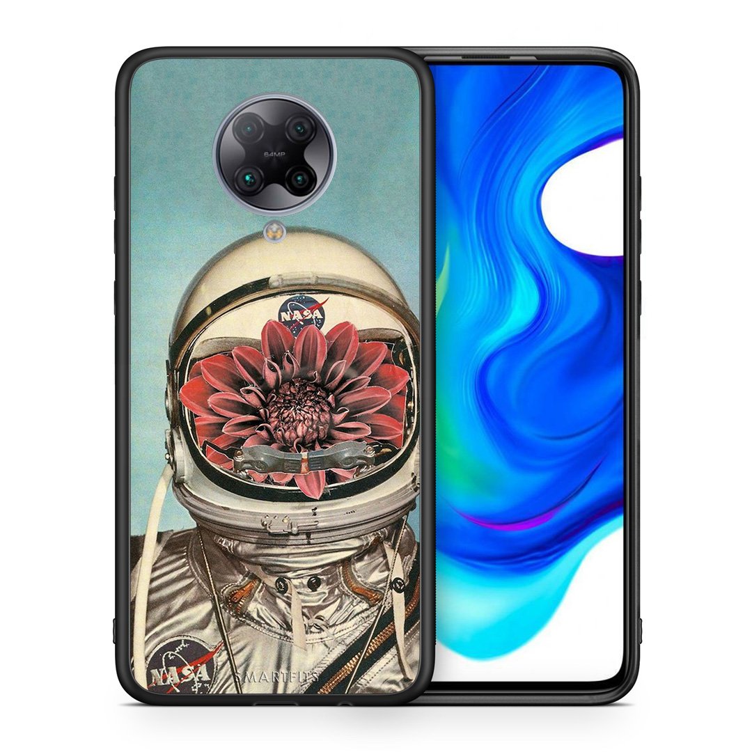 Θήκη Xiaomi Poco F2 Pro Nasa Bloom από τη Smartfits με σχέδιο στο πίσω μέρος και μαύρο περίβλημα | Xiaomi Poco F2 Pro Nasa Bloom case with colorful back and black bezels