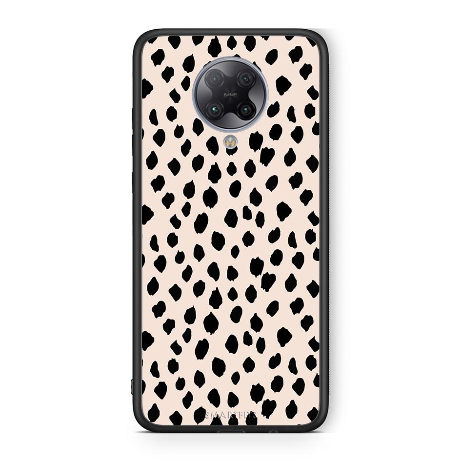Xiaomi Poco F2 Pro New Polka Dots θήκη από τη Smartfits με σχέδιο στο πίσω μέρος και μαύρο περίβλημα | Smartphone case with colorful back and black bezels by Smartfits
