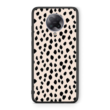 Xiaomi Poco F2 Pro New Polka Dots θήκη από τη Smartfits με σχέδιο στο πίσω μέρος και μαύρο περίβλημα | Smartphone case with colorful back and black bezels by Smartfits