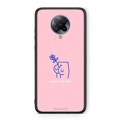 Xiaomi Poco F2 Pro Nice Day θήκη από τη Smartfits με σχέδιο στο πίσω μέρος και μαύρο περίβλημα | Smartphone case with colorful back and black bezels by Smartfits