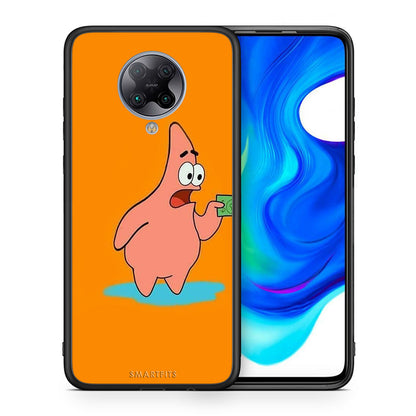 Θήκη Αγίου Βαλεντίνου Xiaomi Poco F2 Pro No Money 1 από τη Smartfits με σχέδιο στο πίσω μέρος και μαύρο περίβλημα | Xiaomi Poco F2 Pro No Money 1 case with colorful back and black bezels