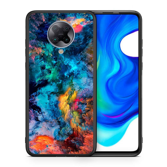 Θήκη Xiaomi Poco F2 Pro Crayola Paint από τη Smartfits με σχέδιο στο πίσω μέρος και μαύρο περίβλημα | Xiaomi Poco F2 Pro Crayola Paint case with colorful back and black bezels
