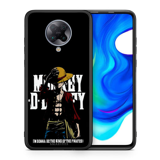 Θήκη Xiaomi Poco F2 Pro Pirate King από τη Smartfits με σχέδιο στο πίσω μέρος και μαύρο περίβλημα | Xiaomi Poco F2 Pro Pirate King case with colorful back and black bezels