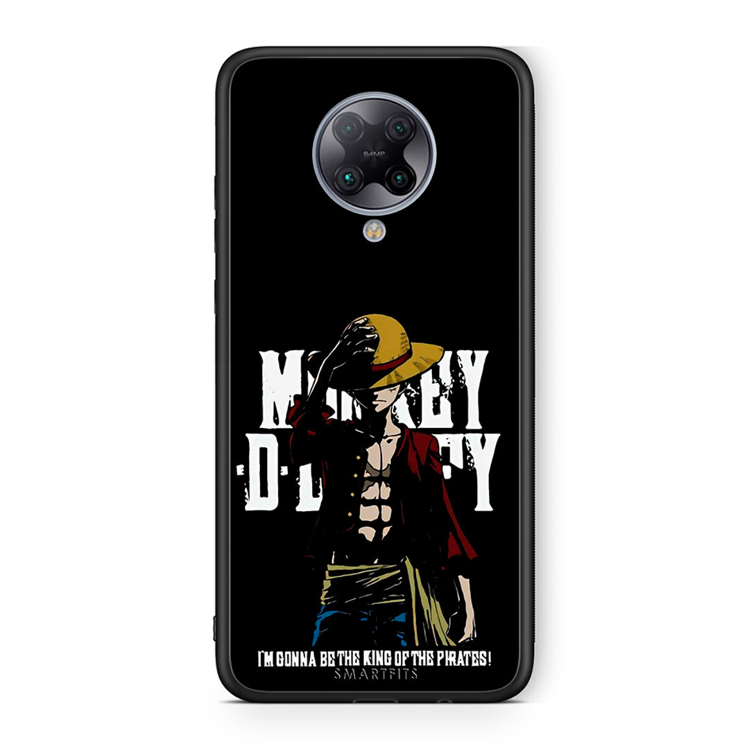 Xiaomi Poco F2 Pro Pirate King θήκη από τη Smartfits με σχέδιο στο πίσω μέρος και μαύρο περίβλημα | Smartphone case with colorful back and black bezels by Smartfits