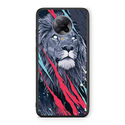4 - Xiaomi Poco F2 Pro Lion Designer PopArt case, cover, bumper