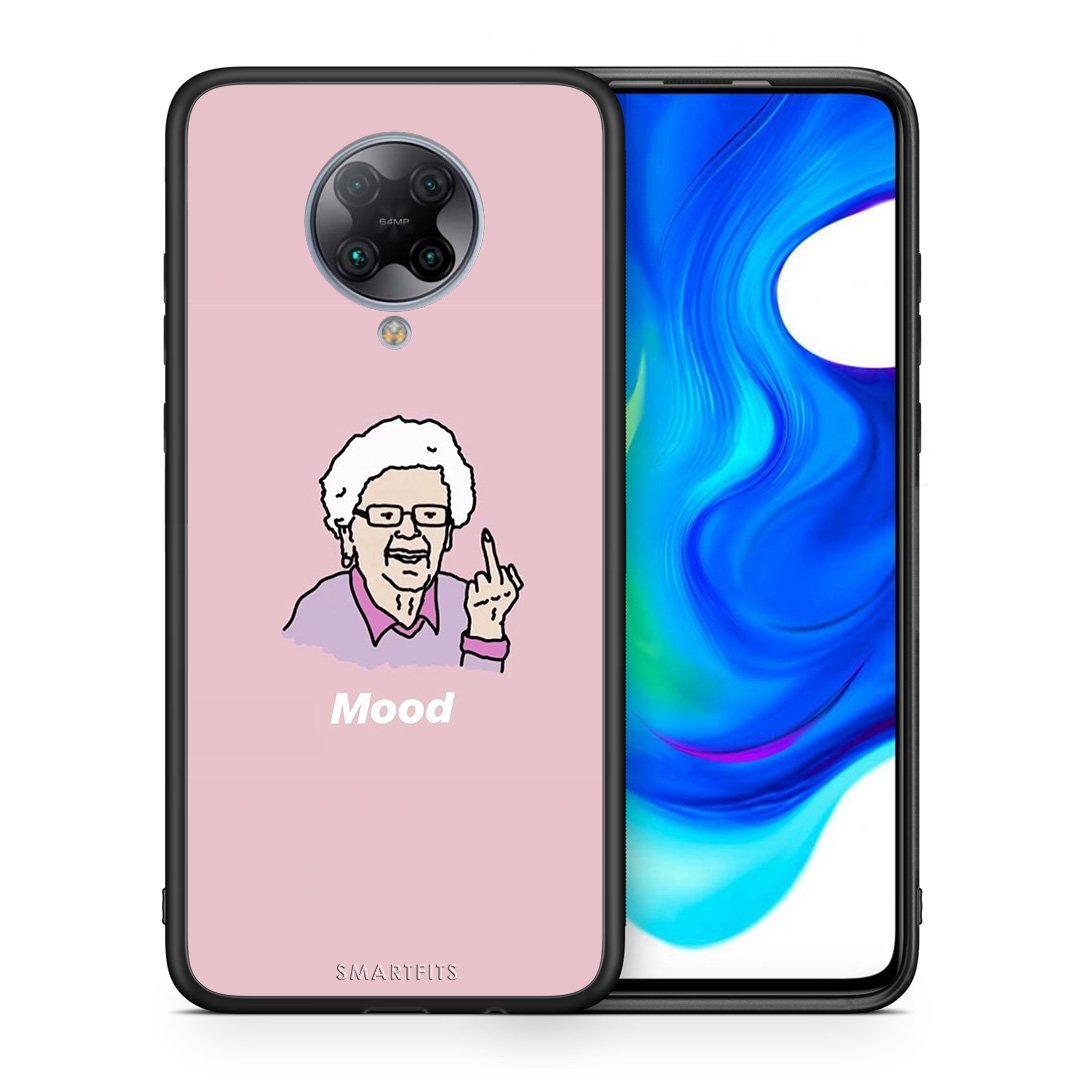 Θήκη Xiaomi Poco F2 Pro Mood PopArt από τη Smartfits με σχέδιο στο πίσω μέρος και μαύρο περίβλημα | Xiaomi Poco F2 Pro Mood PopArt case with colorful back and black bezels