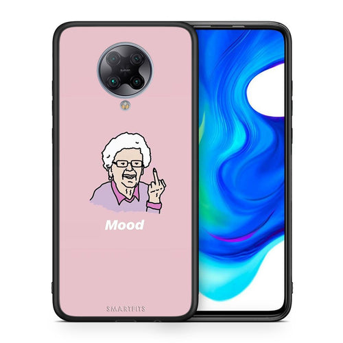 Θήκη Xiaomi Poco F2 Pro Mood PopArt από τη Smartfits με σχέδιο στο πίσω μέρος και μαύρο περίβλημα | Xiaomi Poco F2 Pro Mood PopArt case with colorful back and black bezels