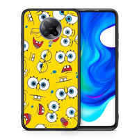 Thumbnail for Θήκη Xiaomi Poco F2 Pro Sponge PopArt από τη Smartfits με σχέδιο στο πίσω μέρος και μαύρο περίβλημα | Xiaomi Poco F2 Pro Sponge PopArt case with colorful back and black bezels