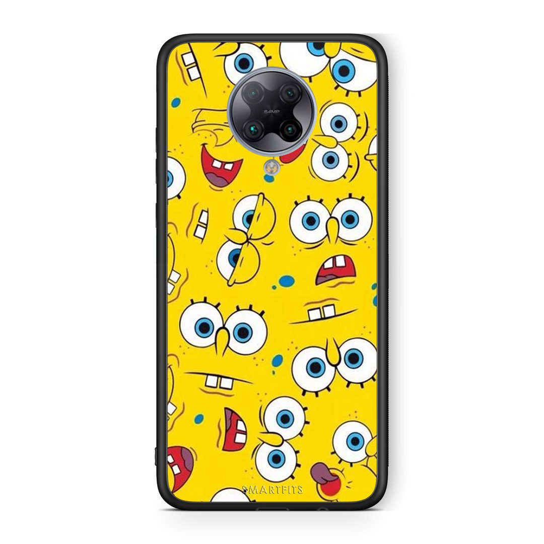 4 - Xiaomi Poco F2 Pro Sponge PopArt case, cover, bumper