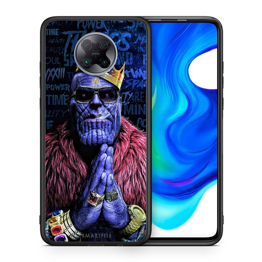 Θήκη Xiaomi Poco F2 Pro Thanos PopArt από τη Smartfits με σχέδιο στο πίσω μέρος και μαύρο περίβλημα | Xiaomi Poco F2 Pro Thanos PopArt case with colorful back and black bezels