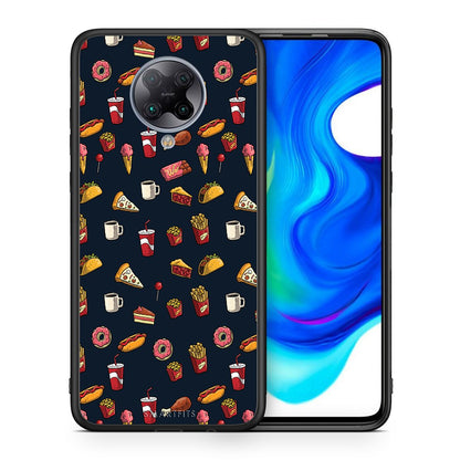 Θήκη Xiaomi Poco F2 Pro Hungry Random από τη Smartfits με σχέδιο στο πίσω μέρος και μαύρο περίβλημα | Xiaomi Poco F2 Pro Hungry Random case with colorful back and black bezels