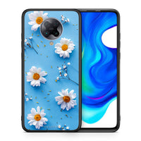 Thumbnail for Θήκη Xiaomi Poco F2 Pro Real Daisies από τη Smartfits με σχέδιο στο πίσω μέρος και μαύρο περίβλημα | Xiaomi Poco F2 Pro Real Daisies case with colorful back and black bezels