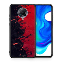 Thumbnail for Θήκη Αγίου Βαλεντίνου Xiaomi Poco F2 Pro Red Paint από τη Smartfits με σχέδιο στο πίσω μέρος και μαύρο περίβλημα | Xiaomi Poco F2 Pro Red Paint case with colorful back and black bezels