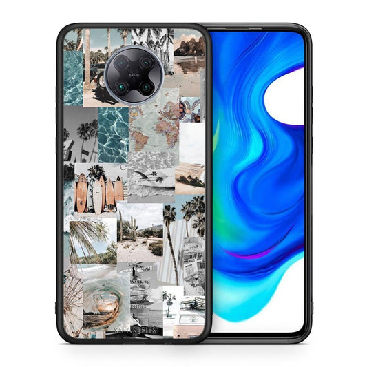 Θήκη Xiaomi Poco F2 Pro Retro Beach Life από τη Smartfits με σχέδιο στο πίσω μέρος και μαύρο περίβλημα | Xiaomi Poco F2 Pro Retro Beach Life case with colorful back and black bezels