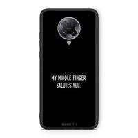 Thumbnail for Xiaomi Poco F2 Pro Salute θήκη από τη Smartfits με σχέδιο στο πίσω μέρος και μαύρο περίβλημα | Smartphone case with colorful back and black bezels by Smartfits