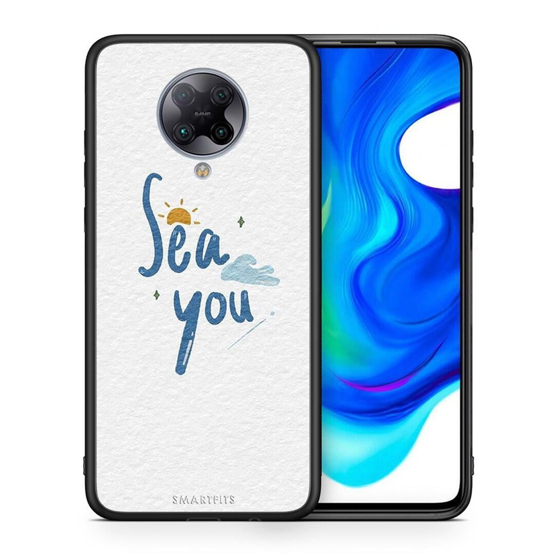 Θήκη Xiaomi Poco F2 Pro Sea You από τη Smartfits με σχέδιο στο πίσω μέρος και μαύρο περίβλημα | Xiaomi Poco F2 Pro Sea You case with colorful back and black bezels
